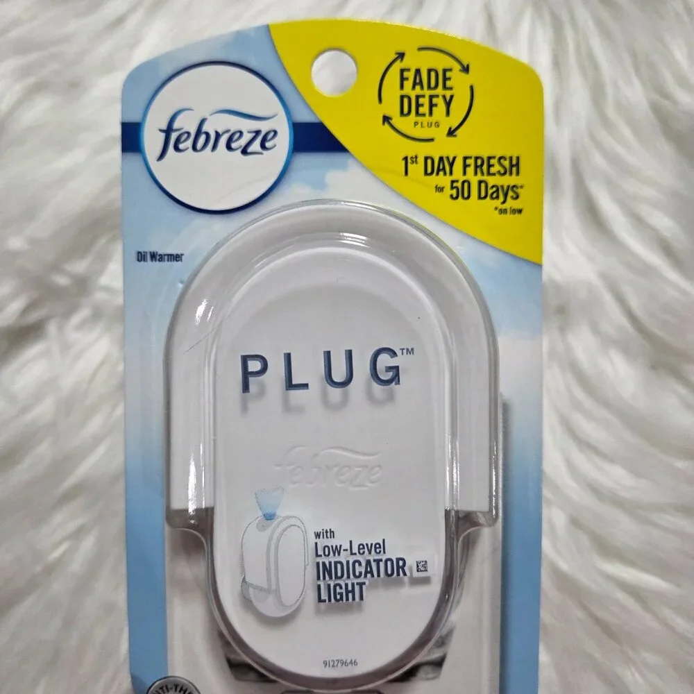Febreze Plug In Air Freshener Scented Oil Refill Warmer Device Set
